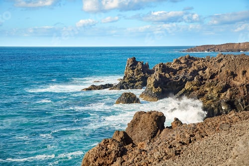 Preview: Beautiful landscape of Lanzarote Island