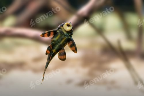 Preview: Blood-red Tiger Pleco (Panaqolus claustellifer) - Freshwater Fish