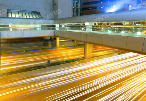 Preview: modern city at night