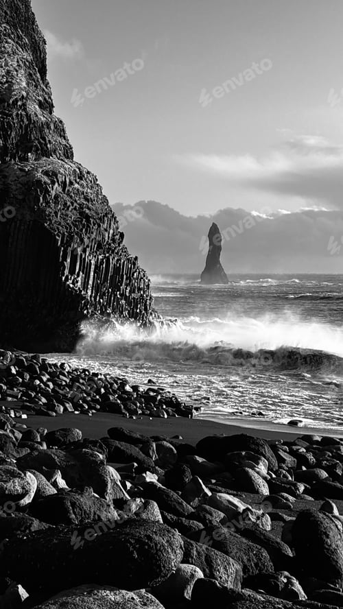 Preview: Back sand beach in Iceland