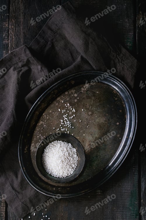 Preview: Uncooked tapioca pearls
