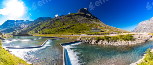 Preview: Trollstigen or Trolls Path is a serpentine mountain road in Norway