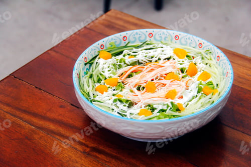 Preview: Freshly made Kani salad