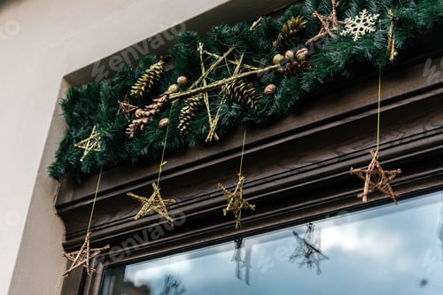 Preview: celebration decoration for holidays in the city