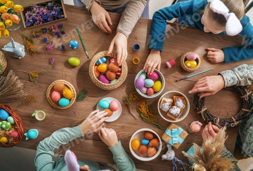 Preview: Easter holiday background