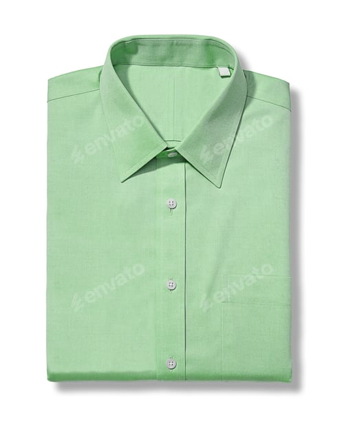 Preview: classic long sleeve green shirt