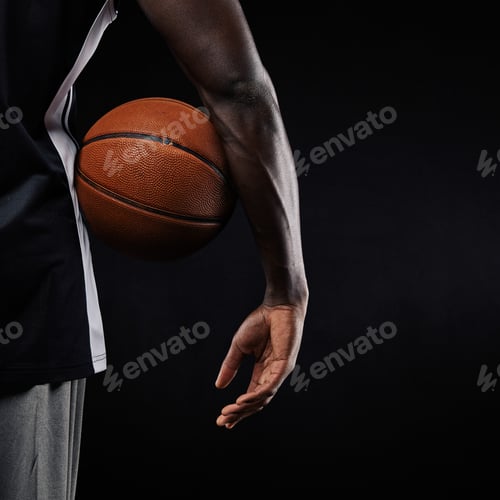 Preview: Basketball in hand of a young player