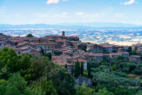 Preview: Rural landscape near Montalcino,Siena, Tuscany