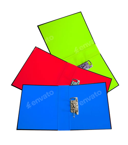Preview: folder for paper isolated