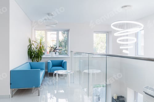 Preview: Lobby in modern medical clinic