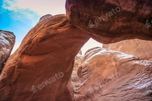 Preview: Under Sand Dune Arch In Arches National Park, Utah