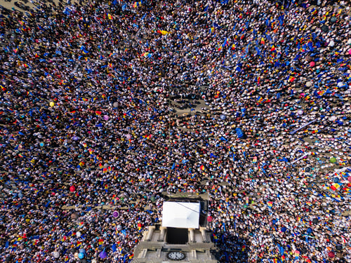 Preview: Rally in support of the country's European integration in Chisinau, Moldova