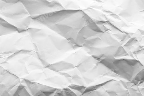 Preview: Sheet of crumpled paper as background. Space for design