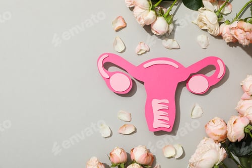 Preview: Women's health and women's healthcare concept with uterus