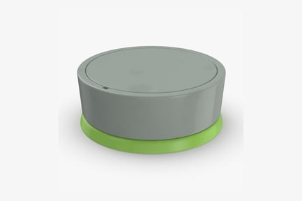 Preview: Control Knob - Gray and Green Button