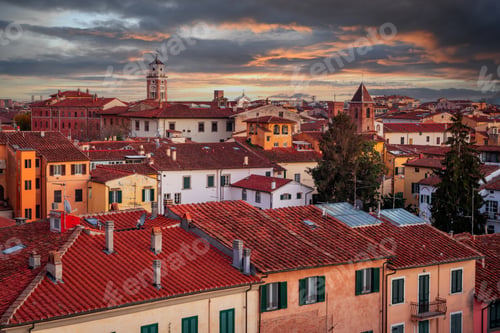Preview: Pisa, Tuscany, Italy Town Skyline