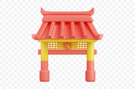 Preview: Traditional Chinese Gate