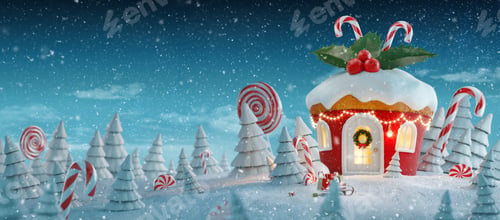 Preview: Christmas fullcg cupcake wide