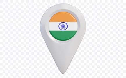 Preview: India Location Pin