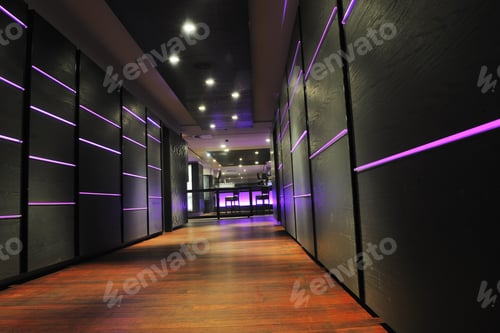 Preview: Modern Design Club Restaurant Bar Indoors