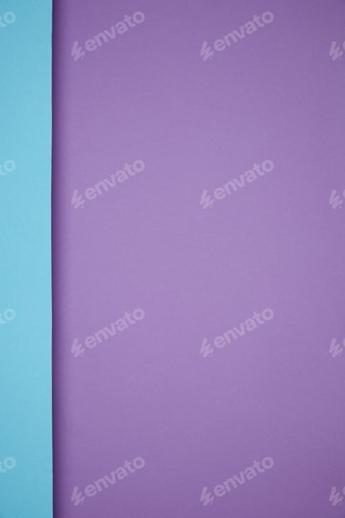 Preview: beautiful bright geometric blue and purple paper background