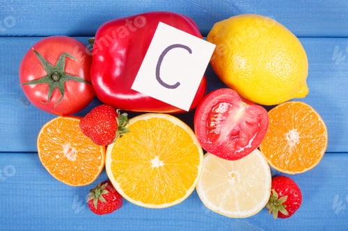 Preview: Fruits and vegetables as sources vitamin C, dietary fiber and minerals