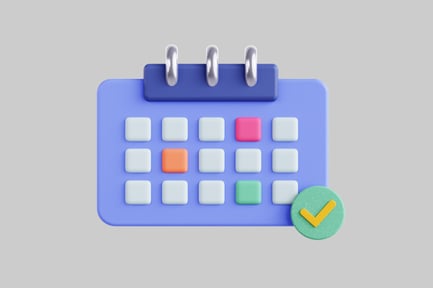 Preview: Planner schedule with checkmark