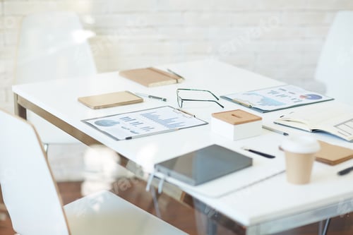 Preview: Workplace with documents