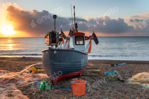 Preview: Sunrise at Aldeburgh in Suffolk
