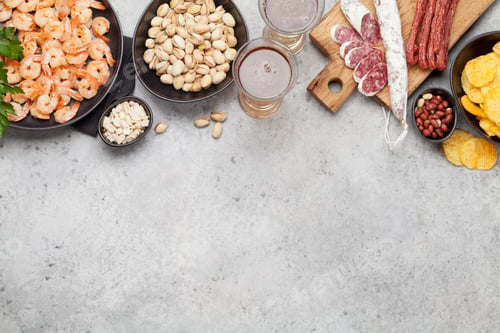 Preview: Draft beer and snacks