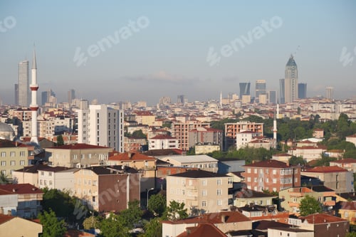 Preview: Arial View of Istanbul residential buildings