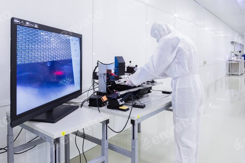 Preview: scientists working in laboratory