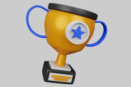 Preview: Detailed Close-Up of a Star Trophy