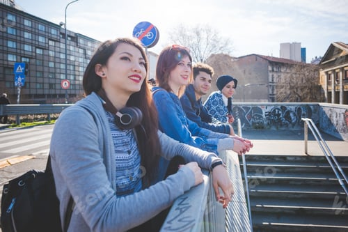 Preview: Multiracial group young people