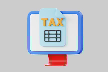 Preview: Tax return file with calculator