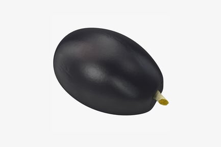 Preview: Glossy ovoid with pointed apex