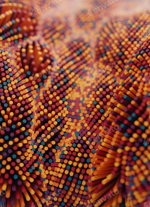 Preview: 3d Abstract colorful fluid in motion design. pattern of color liquid gradient background for wallpap