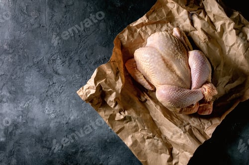 Preview: Raw farmer chicken