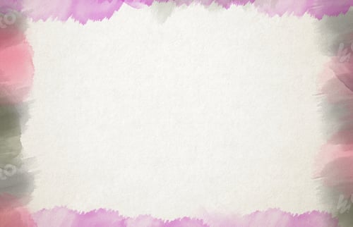 Preview: Romantic red watercolor brush strokes background, empty frame to include text, copy space.