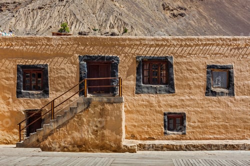 Preview: Tabo monastery. Spiti valley, Himachal Pradesh, India