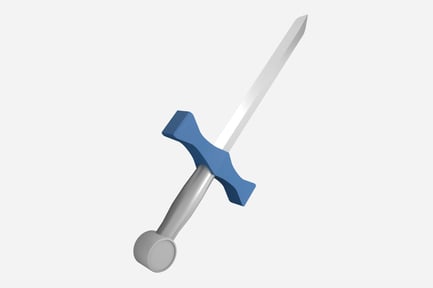 Preview: Sword Slash 3D Illustration