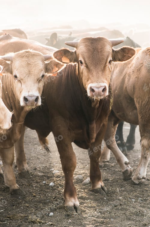 Preview: Calves in farm