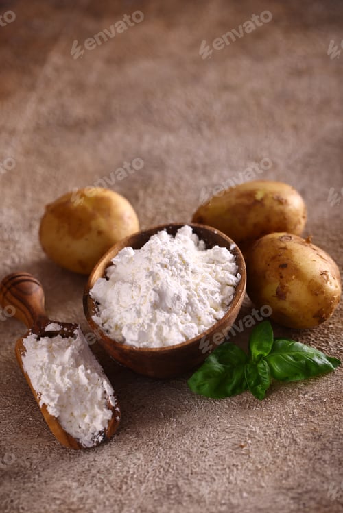 Preview: organic potato starch healthy food superfood