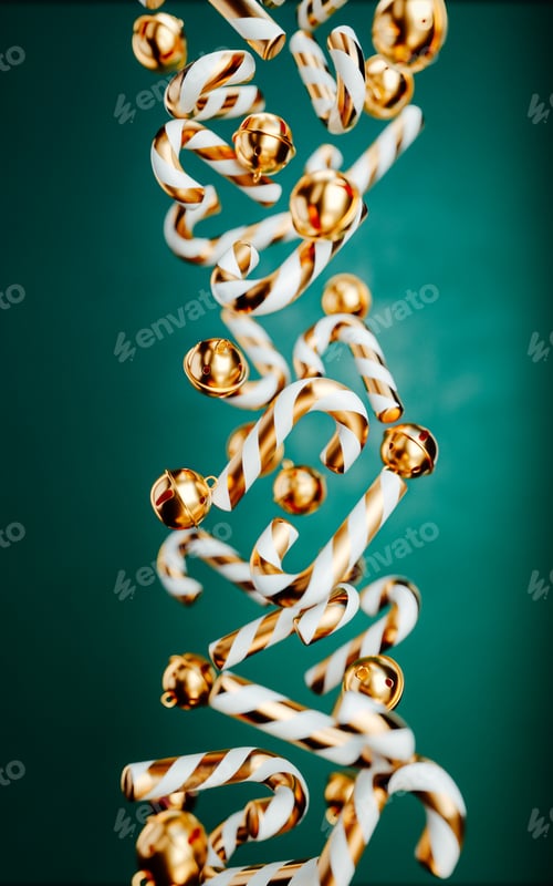 Preview: Beautiful abstract Christmas background. Merry christmas and happy new year