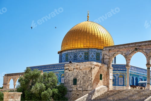 Preview: Dome of the Rock. The most known mosque in Jerusalem.