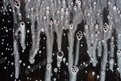 Preview: Background Wet- Raindrop Realistic. Water Splash Shower- Bad Weather. Window- Soap Foam. Rainwater