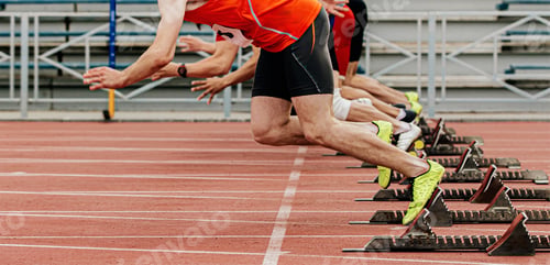 Preview: start race male athletes runners