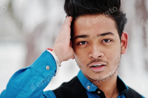 Preview: Casual young indian man