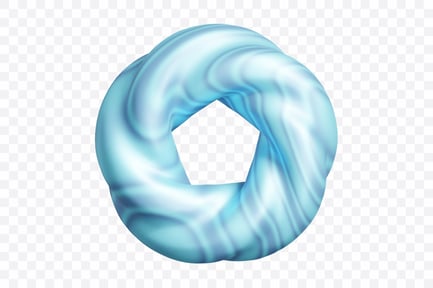 Preview: Holographic Wavy Donut