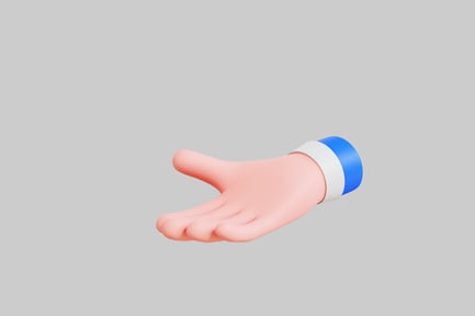 Preview: Hand with Coiled Fingers